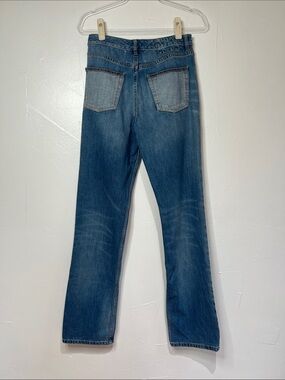 Maison Martin Margiela Straight-Leg Jeans Classic deconstructed raw pocket 2015